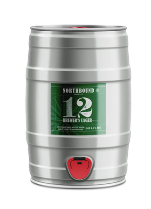 12 Brewers Lager - 5L Mini Keg